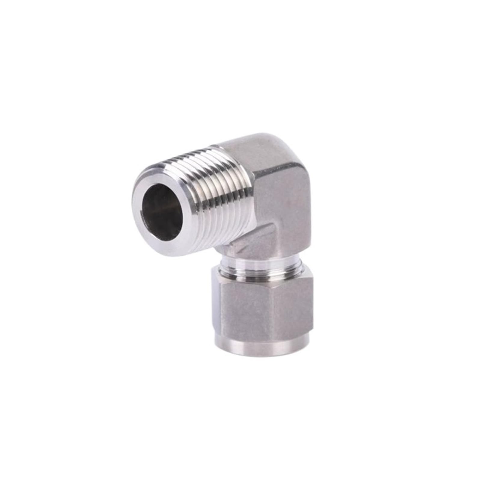Connecteur de raccord inox 316L haute résistance pour filetage mâle BSPT