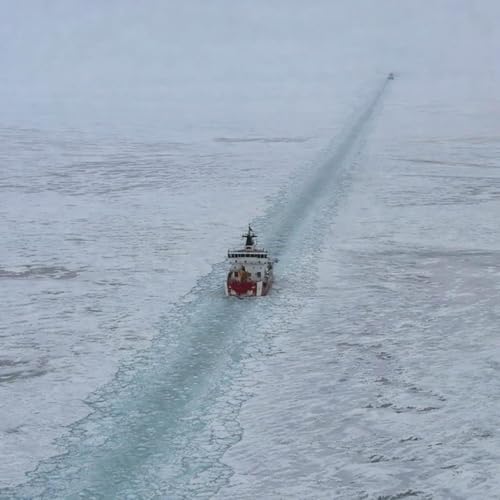 COTC - 9 Feb 2026 - USCG Icebreaker frees Cargo Ship suck in the ice