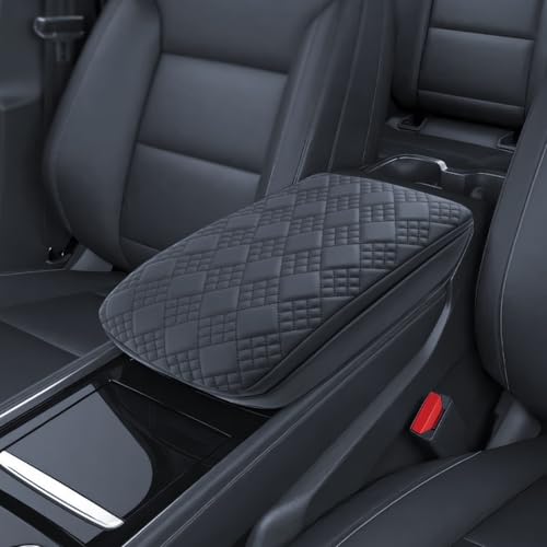 LANTU Armrest Cover for 2024 2025 2026 Chevrolet Traverse LT/RS/Z71/High Country Accessories Center Console Middle Lid Pad Protector for Car Elbow Rest