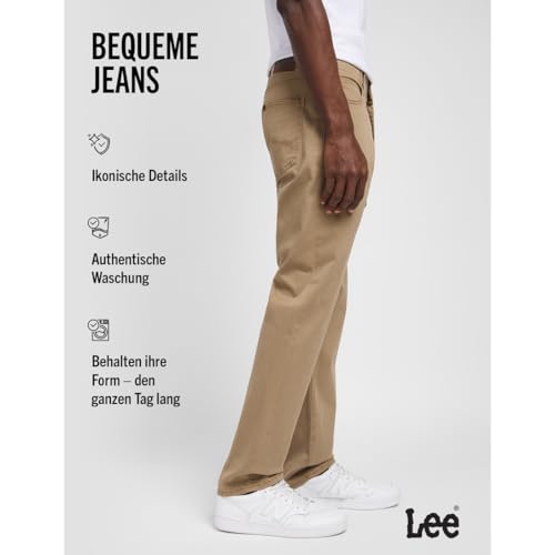 LEE - Jeans Herren - Regular Straight Fit - Extreme Motion - Cougar – Ansicht 5