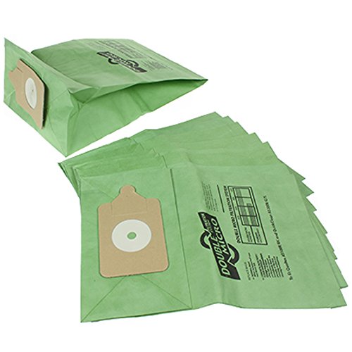 Qualtex Double Layer Paper Dust Bags Compatible for Numatic Henry Hoover Vacuum Cleaner, Pack of 10