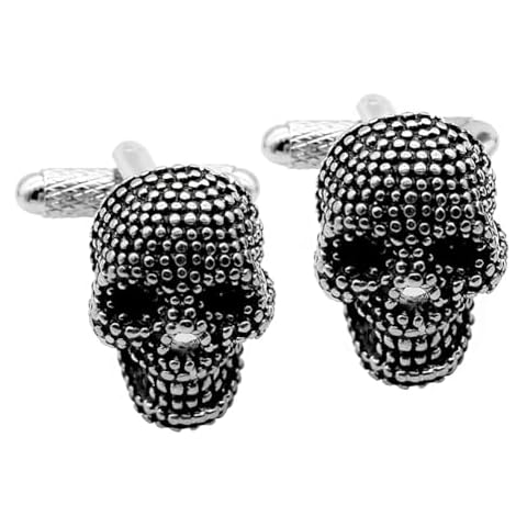 Personalised Skull Cufflinks for Men Cover