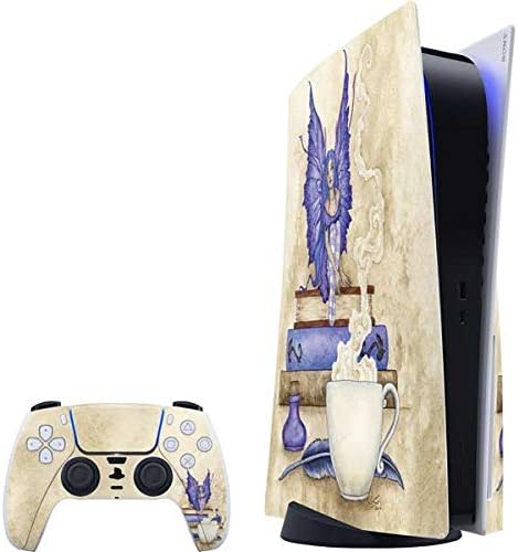 Skinit Decal Gaming Skin Compatible with PS5 Bundle - Officially Licensed Bookworm Fairy by Amy Brown Design