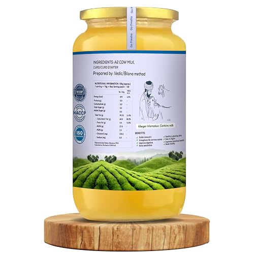 Image of Go Fresho A2 Desi Hallikar Cow Ghee | Pure, Natural and Healthy (500 ml)