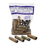 Crimped Assorted Coin Wrappers - 36 Count
