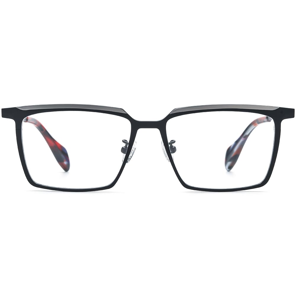 FONEX Colorful Pure Titanium Glasses Frame Women Retro Round Eyeglasses