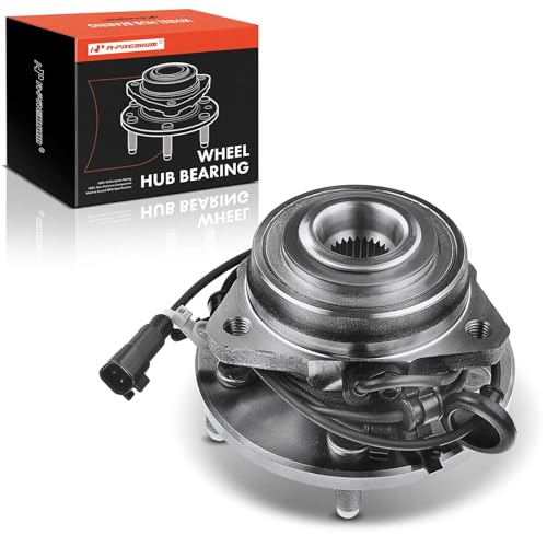 A-Premium Front Right Wheel Bearing and Hub Assembly with ABS & 5-Lug Compatible with Jeep Liberty 2002-2007 with 4-wheel ABS