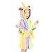 Produktbild wgde toy Spielzeug für 2-3 jährige Mädchen, Weich Einhorn Kapuzen Bademantel Nachtwäsche für Kinder Einhorn Spielzeug für 2-3 jährige Mädchen Einhorn Geschenke für 2-3 jährige Mädchen