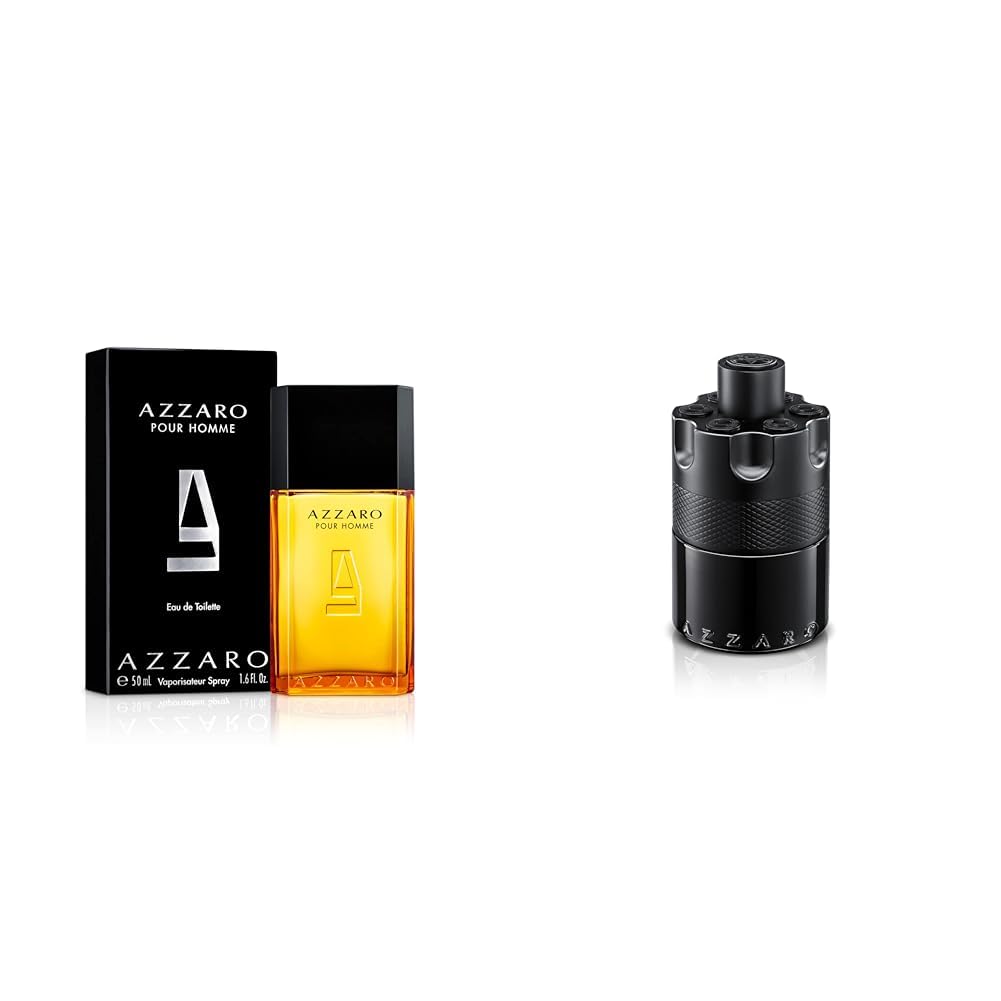 Azzaro Pour Homme Parfüm Herren| Eau de Toilette| Parfum Herren| Parfume Men| Herrenparfum| Natural Spray| Holziger Duft