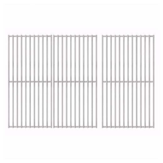 GFTIME 41.5 x 60.5cm Edelstahl Grillrost für Burnhard Fred Serie, für Taino Black 3+1, Platinum 3+1, Tepro 3661 gasgrill ersatzteile, Grillrost für Rösle Artiso G3, Royal Gourmet 3 Brenner, 3 Stück