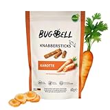 BugBell Softe Knabbersticks für Hunde 60g, Hundeleckerli, Pflanzlicher...
