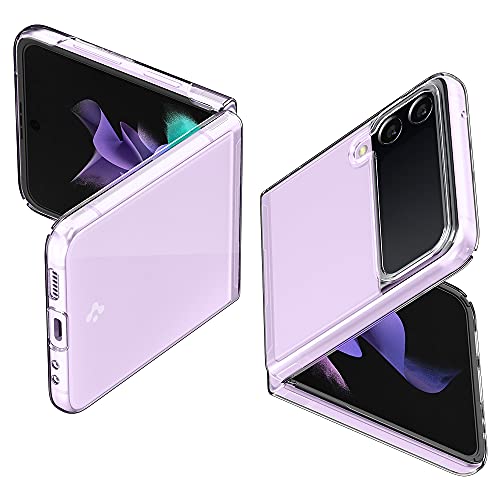 Spigen Air Skin for Samsung Galaxy Z Flip 3 Case, Transparent Galaxy Z Flip3 5G Back Cover (2021) - Poly Carbonate｜Crystal Clear