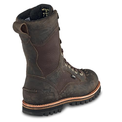 Irish Setter, Elk Tracker, Men’s, 12", Waterproof, Insulated 200g, Hunting Boot, Brown2