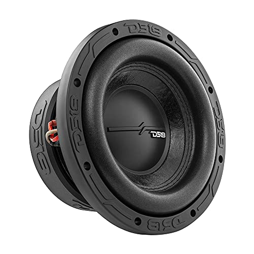 DS18 ZR8.2D Elite-Z 8" Car Audio Subwoofer 1000W Watts Dual Voice Coil 2-Ohm DVC 2+2 OHMS (1 Speaker),Black #1