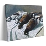 XuXueCC Claude Monet - Póster decorativo para pared, diseño de bodegón con faisanes y chicharrones (1879)