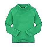 rollkragen shirt herren günstig ✦DESIGN - Kinder Langarm Soft T-Shirt Tops war High Neck Design, halten Sie Ihr Baby warm. Perfekt für Herbst, Winter, Frühling. Halte dein Baby warm.