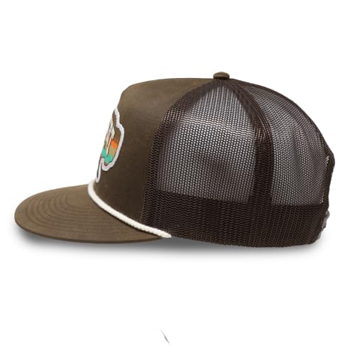 Image of Red Dirt Hat Company Buffalo Patch Adjustable Snapback Hat