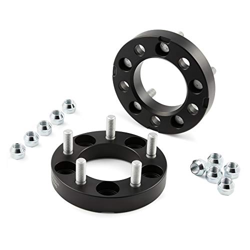 Orion Motor Tech 5x4.5 Wheel Spacers 1 inch 82.5mm Bore with 1 2 -20 Studs Compatible with Ford Mustang Ford Explorer Ford Ranger Jeep Wrangler TJ YJ Jeep Cherokee, 5x114 Wheel Spacer Kit, Set of 2