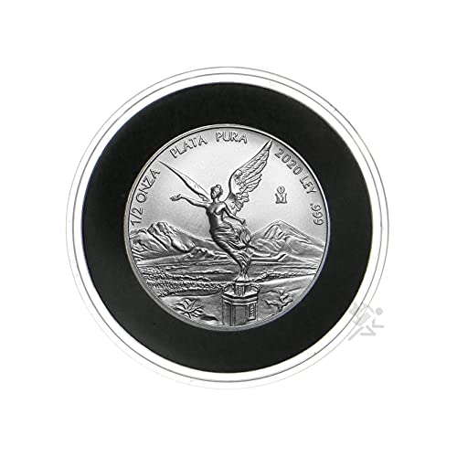 Capsulas Air-Tite 33mm Negro para Monedas 1oz y 1/2oz miniatura 2