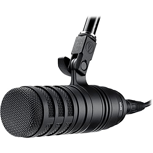 Audio-Technica BP40 Large Diaphragm Broadcast Microphone Bundle #TOP23