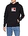 Produktbild Tommy Jeans Herren TJM Essential Graphic Hoodie Pullover, Schwarz, M