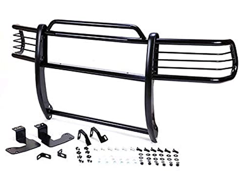 Image of Black Horse Grille brush Bumper Guard Modular Black Compatible with 2001-2003 Ford Explorer Sport|2001-2005 Ford Explorer Sport Trac-17FJ24MA