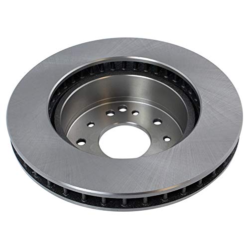Image of TRQ Rear Semi Metallic Brake Pad and Rotor Set | For 1965-1982 Chevrolet Corvette