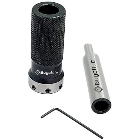 A.D. International Straight Shank 3/8"- Lathe Tailstock Threading Die Holder Engineer Machine Tools ((Imperial (Holds 1" OD Die))) Cover