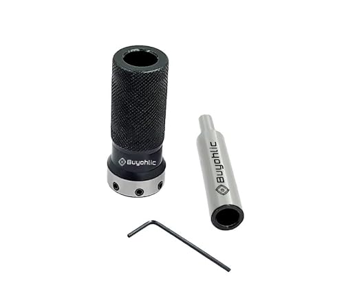 A.D. International Straight Shank 3/8"- Lathe Tailstock Threading Die Holder Engineer Machine Tools ((Imperial (Holds 1" OD Die)))