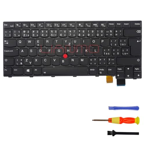 Clavier rétroéclairé pour Lenovo ThinkPad T460P version tchèque CZ