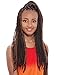 Afro Marley Braiding Hair #1B Off Black 4 Packs by Janet Collection