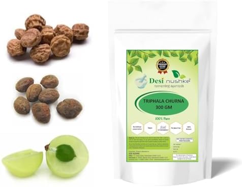 Harda Powder Desi Nushke 100% Organic Triphala Churna | Harda,Baheda & Amla powder ...