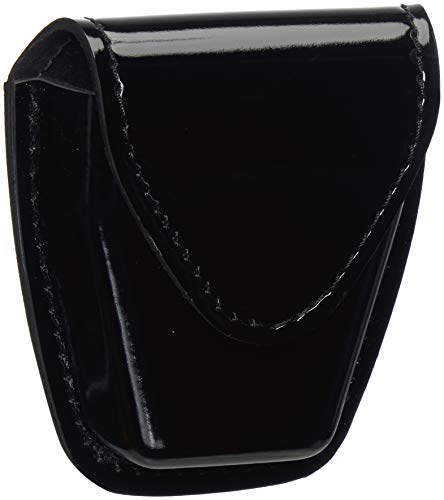 Safariland Duty Gear Bianchi 190-2-9HS: Handcuff Pouch Top Flap, Hi-Gloss, Black