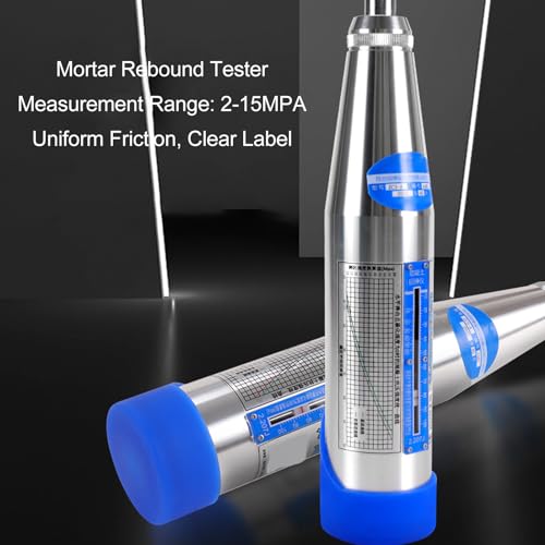 Marteau de rebond en acier inoxydable pour test de résistance du béton de 2 à 15 MPA