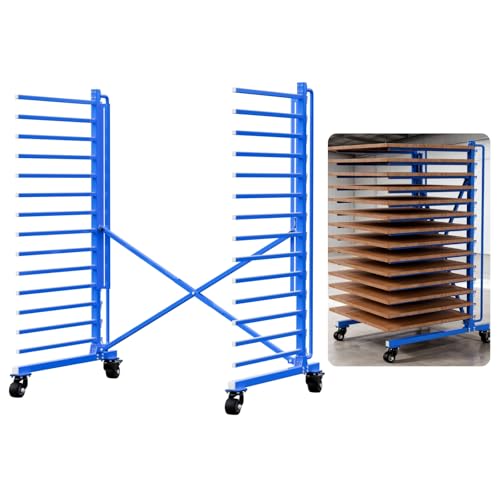 Heavy-Duty Adjustable Cabinet Door Drying Rack