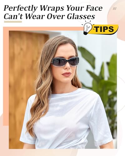 LVIOE Polarized Sunglasses for Women, Fashion Butterfly Decoration Driving Fishing-99.99% UV Protection2