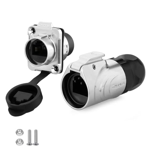 Connecteur 8P8C à dégagement rapide CNLINKO LP-16 avec coque métallique