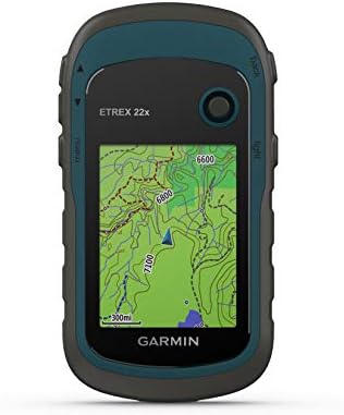 Garmin eTrex 22x, Rugged Handheld GPS Navigator, Black/Navy