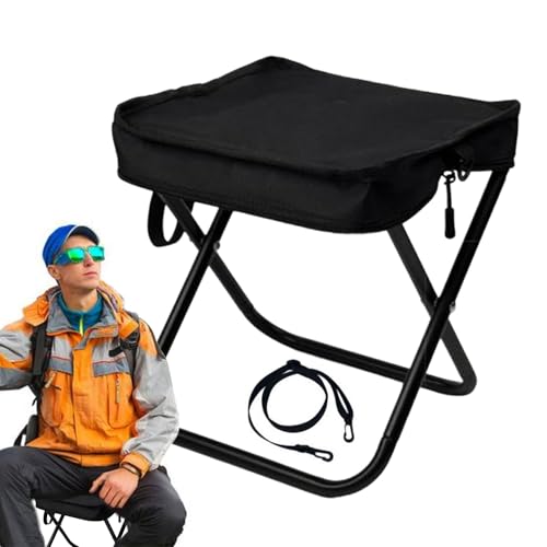 Silla De Playa Plegable: Estructura De Soporte Resistente, Diseño Plegable Compacto, Asiento Cómodo Acolchado, Correa De Transporte Portátil | Para Acampar, Playa, Mochilero, Barbacoa, Viajes, Eventos