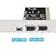 CERRXIAN 3 Port IEEE 1394 Firewire Card PCI Firewire Adapter IEEE 1394 PCI Controller Card for Desktop PC