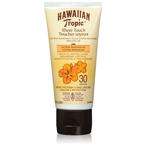 Hawaiian Tropic Sheer Touch Ultra Radiance Sunscreen Lotion, SPF 30, 90mL