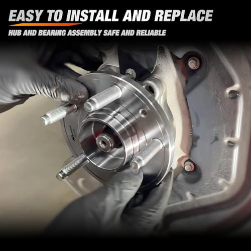 Nilight Front Wheel Bearing Hub Assembly for GMC Envoy XL XUV 2002 2003 2004 2005 2006 2007 2008 2009, Chevy Trailblazer EXT SSR Olds Bravada Isuzu Ascender Buick Rainier with 6-Lug, OEM 513188 by Nilight - Image 8