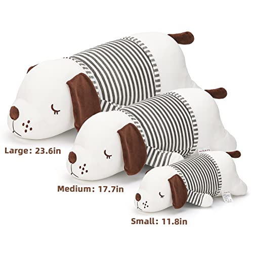Niuniu Daddy Stuffed Animals Dog 23.6Inches Large Plush Pillow For Kids Jumbo Kawaii Plushies Puppy Soft Toy Hugging Body Pillow For Sleeping Corgi Plushie Birthday Gift For Girls Boys #TOP1