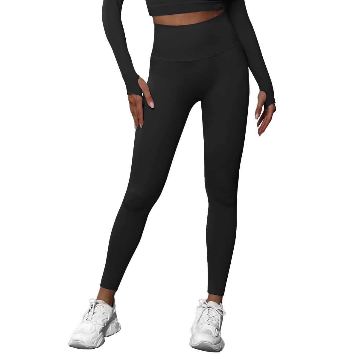 Sportowe legginsy damskie Scrunch Butt z wysokim stanem, nieprzezroczyste, push up, podnoszenie, bezszwowe, sportowe legginsy na siłownię, fitness, trening, jogę