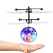 Fansteck Mini Drone, Dron Niños, Bolas Voladoras, Helicopteros Teledirigidos, Regalo para Niños Contro Remoto con Gafas de Protección Luces LED RC Infrarrojos Inducción para Niños 7+ Años Flying Toys