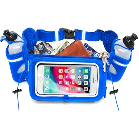 Winners' Running Fuel Belt with Hydration Bottles Cover