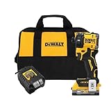 DEWALT 20V MAX XR 1/4 Inch Quiet Hydraulic Cordless Impact Driver Kit with POWERSTACK Battery and Charger (DCF870E1)
