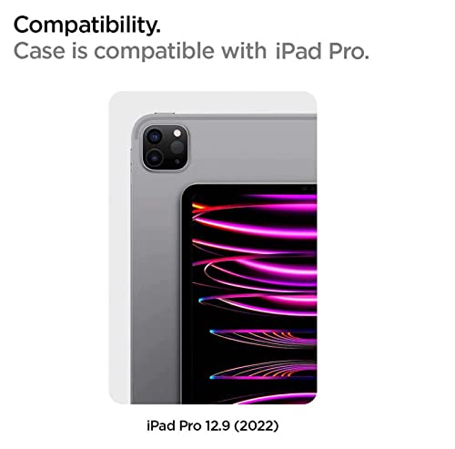 Tablet Cover For Ipad Pro 12.9 Inch Case 2022, Premium Leather Business Folio Flip Protection Cover With Stand, Auto Wake/Sleep Function,Black #TOP1