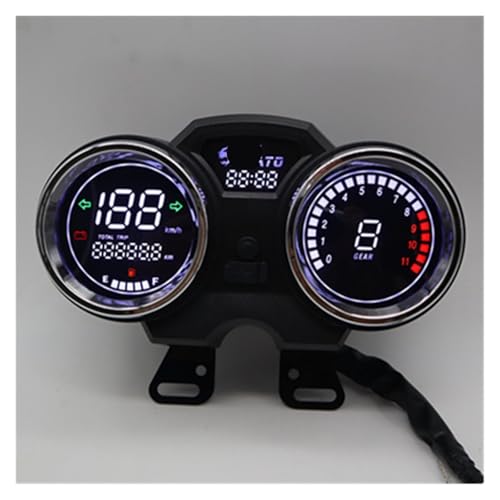 Compteur de vitesse numérique LED pour moto AKT Carguero 200