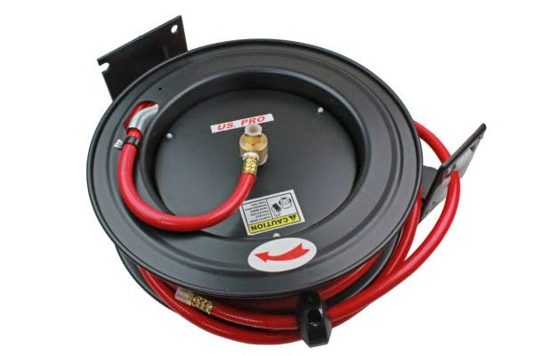 US PRO 10MM X 15 Meters Auto Retractable Air Hose Reel 8164